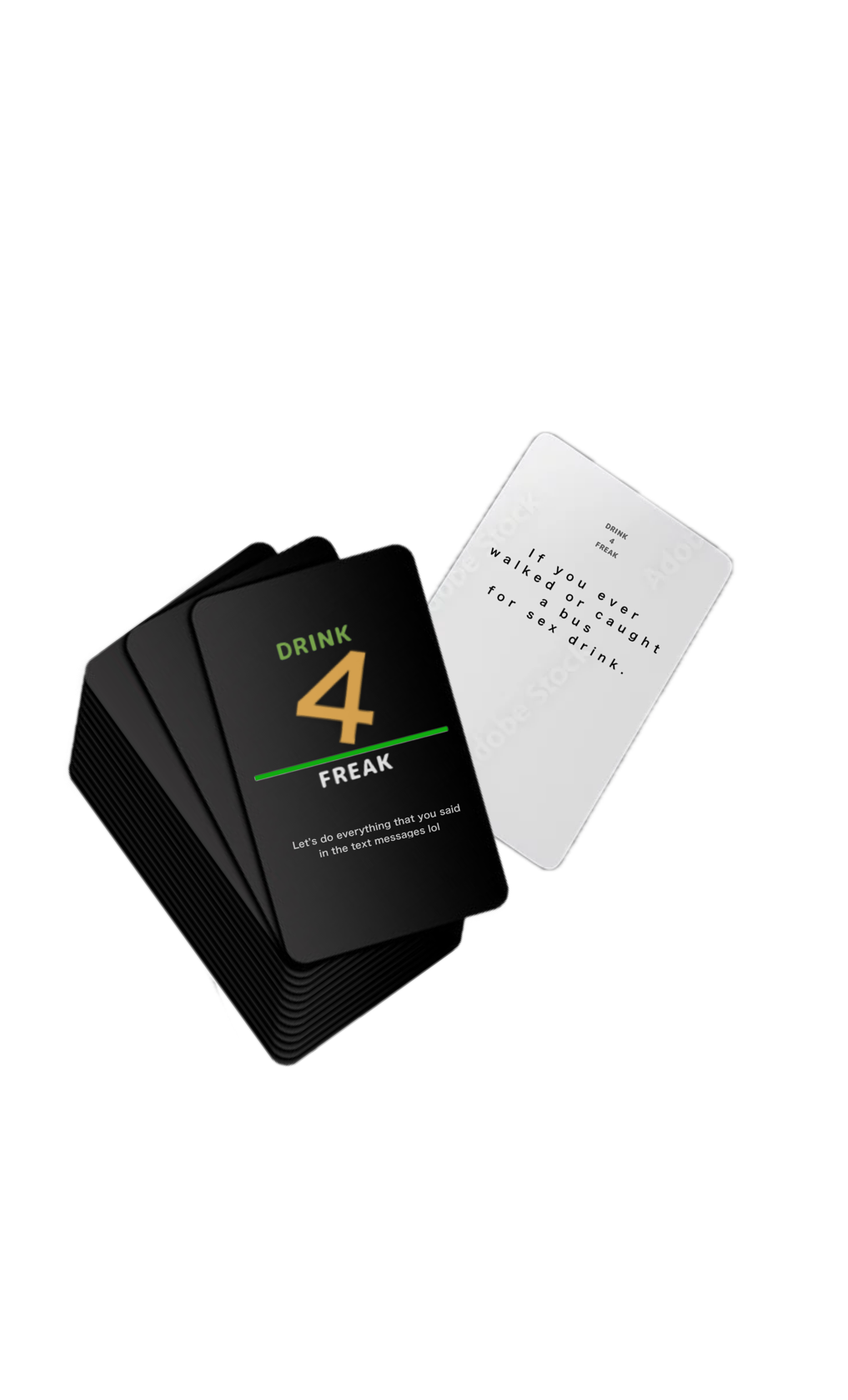 Drink 4 Freak Card Game